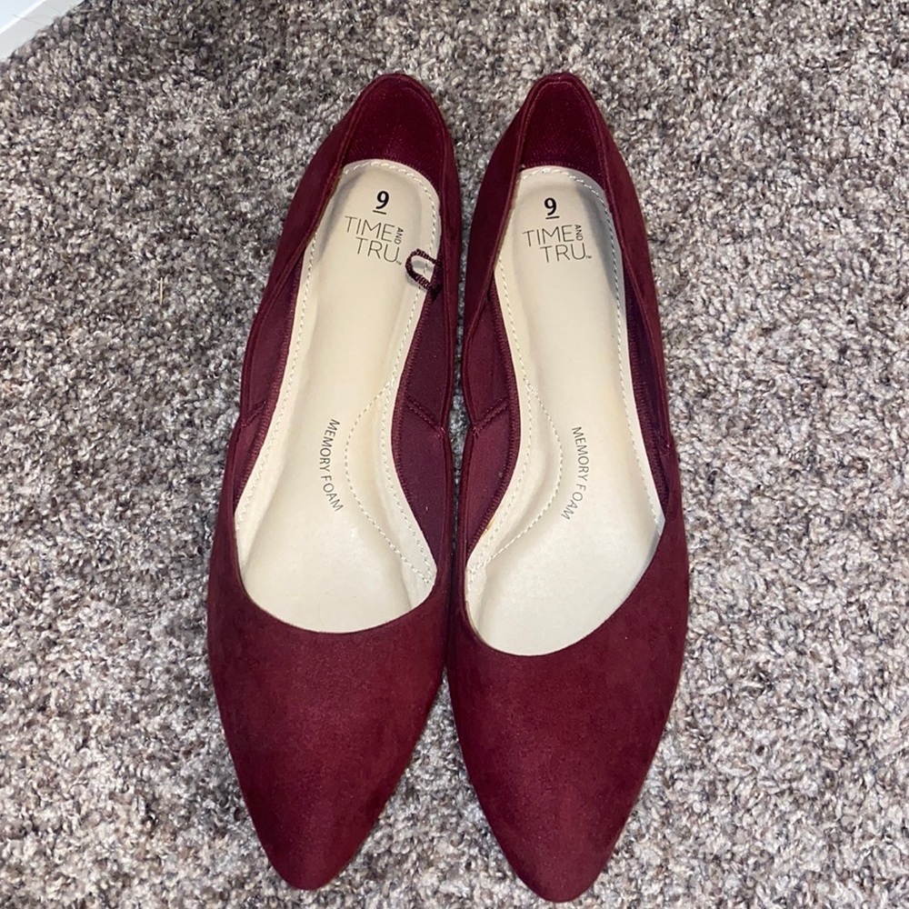 Marron Womens slip on shoes